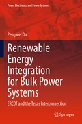 Cover: Renewable Energy Integration for Bulk Power Systems - Springer