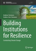 Cover: Building Institutions for Resilience - Springer