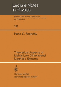 Abbildung von: Theoretical Aspects of Mainly Low Dimensional Magnetic Systems - Springer