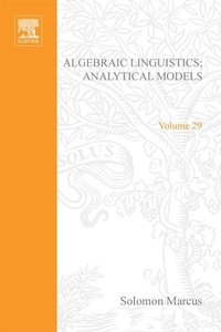 Abbildung von: Algebraic Linguistics; Analytical Models by Solomon Marcus - Elsevier