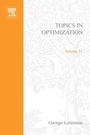 Cover: Topics in Optimization - Academic Press