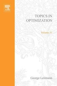 Abbildung von: Topics in Optimization - Academic Press