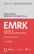 Cover: EMRK Europ&auml;ische Menschenrechtskonvention - Helbing & Lichtenhahn