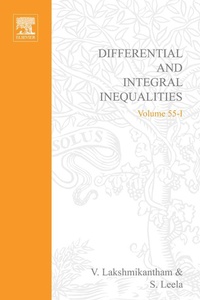 Abbildung von: Differential and Integral Inequalities - Academic Press