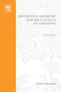 Cover: Differential Geometry and the Calculus of Variations - Elsevier