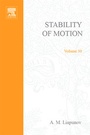 Cover: Stability of Motion - Academic Press