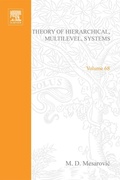 Cover: Theory of Hierarchical, Multilevel, Systems - Elsevier