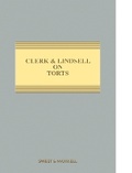 Cover: Clerk & Lindsell on Torts - Sweet & Maxwell
