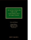 Cover: Shackleton on The Law and Practice of Meetings - Sweet & Maxwell