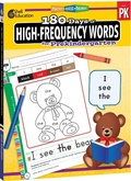 Cover: 180 Days (TM): High-Frequency Words for Prekindergarten - Shell Educational Publishing