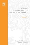 Cover: The Pade Approximant in Theoretical Physics - Elsevier