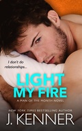 Cover: Light My Fire (Man of the Month, #11) - Man of the Month