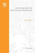 Cover: Multiparameter Eigenvalue Problems - Academic Press