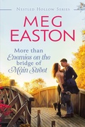 Cover: More than Enemies on the Bridge of Main Street (A Nestled Hollow Romance) - Mountain Heights Publishing