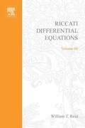 Cover: Riccati Differential Equations - Academic Press