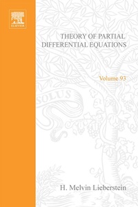 Abbildung von: Theory of Partial Differential Equations - Academic Press