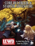 Cover: Lewd Dungeon Adventures Core Rulebook and Starter Adventure - IngramSpark
