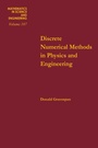 Cover: Discrete Numerical Methods in Physics and Engineering - Academic Press