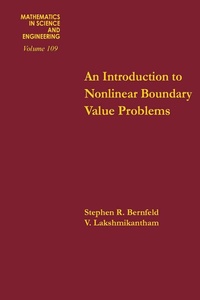 Abbildung von: An Introduction to Nonlinear Boundary Value Problems - Academic Press