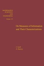 Cover: On Measures of Information and Their Characterizations - Academic Press