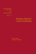 Cover: Singular Optimal Control Problems - Elsevier