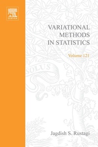 Abbildung von: Variational Methods in Statistics - Academic Press