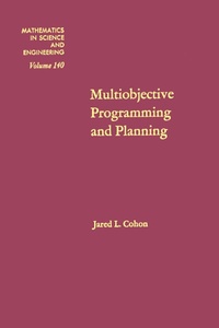 Abbildung von: Multiobjective Programming and Planning - Academic Press