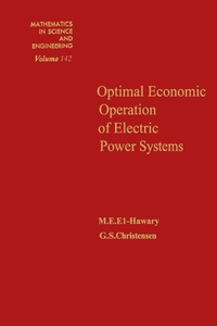 Abbildung von: Optimal Economic Operation of Electric Power Systems - Academic Press