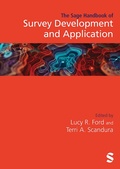 Cover: The Sage Handbook of Survey Development and Application - SAGE Publications Ltd