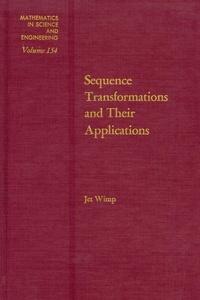 Abbildung von: Sequence Transformations and Their Applications - Academic Press