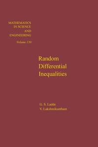 Abbildung von: Random Differential Inequalities - Academic Press