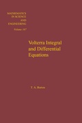 Cover: Volterra Integral and Differential Equations - Academic Press
