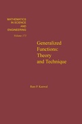Cover: Generalized Functions - Academic Press