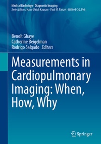 Abbildung von: Measurements in Cardiopulmonary Imaging: When, How, Why - Springer