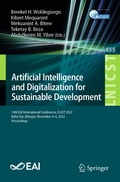 Artificial Intelligence and Digitalization for Sustainable Development ...