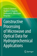 Cover: Constructive Processing of Microwave and Optical Data for Hydrogeochemical Applications - Springer