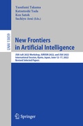 Cover: New Frontiers in Artificial Intelligence - Springer