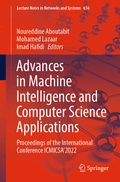 Cover: Advances in Machine Intelligence and Computer Science Applications - Springer