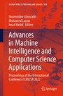Cover: Advances in Machine Intelligence and Computer Science Applications - Springer