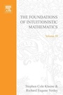 Cover: The Foundations of Intuitionistic Mathematics - Elsevier