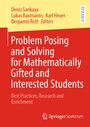 Cover: Problem Posing and Solving for Mathematically Gifted and Interested Students - Springer Spektrum