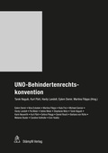 Cover: UNO-Behindertenrechtskonvention - St&auml;mpfli Verlag