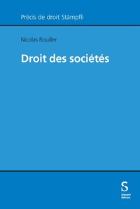 Abbildung von: Droit des sociétés - Stämpfli Verlag
