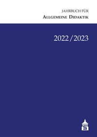 Abbildung von: Jahrbuch für Allgemeine Didaktik 2022/2023 - Schneider bei wbv