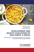 Cover: Development and Quality Evaluation of Milk Rings - LAP Lambert Academic Publishing