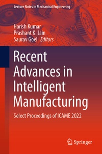 Enlarge image Cover: Recent Advances in Intelligent Manufacturing - Springer