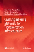 Cover: Civil Engineering Materials for Transportation Infrastructure - Springer
