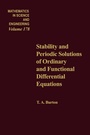 Cover: Stability and Periodic Solutions of Ordinary and Functional Differential Equations - Elsevier