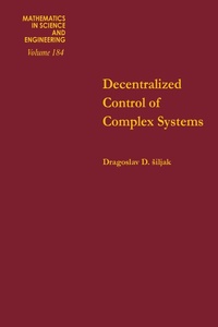 Abbildung von: Decentralized Control of Complex Systems - Academic Press