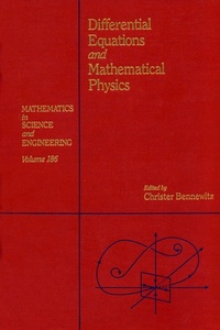Abbildung von: Differential Equations and Mathematical Physics - Academic Press